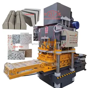 Çimento çini baskı makinesi fiyat yeni presleme Terrazzo zemini renk çatı park fayans makinesi üretim hattı