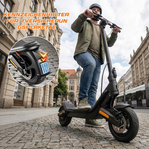 Scooter Eléctrico de Dos Ruedas 2026, Diseño Plegable, Motor sin Escobillas, Batería de Litio, GPS, Resistente al Agua, para Uso Urbano y <span class=keywords><strong>Todoterreno</strong></span> - Product Image 4