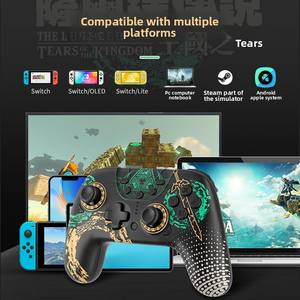 COLMI Switch2 para Wireless Pro Controller para NS OLED <span class=keywords><strong>Zelda</strong></span> Black Myth Wukong Game Controller Vibration - Product Image 2