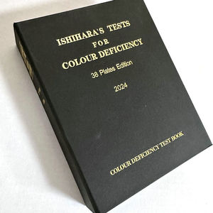 Tableau d'examen d'optométrie, livre de test de vision couleur à 38 plaques pour les soins oculaires et l'évaluation de l'acuité visuelle - Product Image 2