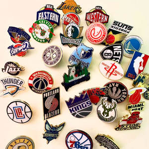 热锌合金金属徽章纪念品礼品运动珐琅徽章定制3D柔道橄榄球篮球足球徽章 - Product Image 5