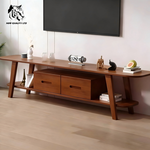 Venta directa de fábrica, precio al por mayor, personalizable, en stock, dropshipping, muebles de sala de estar de nueva moda, mueble para TV de madera. - Product Image 6