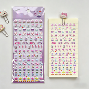 Adesivi Personalizzati 3D a Bolle Rotonde con Stampa CMYK per Premi per Bambini, Decorazioni Fai-da-Te e Regali Personalizzati - Product Image 6