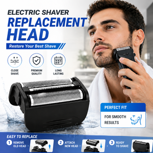 Compatible Stainless Steel Electric <b>Razor</b> Refilling Blade Kit Foil Screen Cutter Replacement Accessories for Face Shaving - Product Image 1