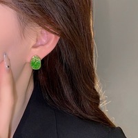 S925 argent aiguille français douce fille fleur Mori cravate boucles d'oreilles tempérament sens de haute qualité de petites boucles d'oreilles goujons de perles fraîches