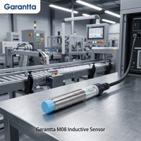 Sensor de Proximidad Inductivo M8, Sensor de Detección de Metales Sin Contacto para Maquinaria de Empaque y Robótica