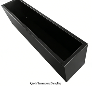 Fabrication sur mesure <span class=keywords><strong>de</strong></span> tôles en aluminium, soudage et pliage, grand bac <span class=keywords><strong>à</strong></span> plantes rectangulaire en métal, pots <span class=keywords><strong>de</strong></span> fleurs <span class=keywords><strong>de</strong></span> jardin extérieurs - Product Image 1