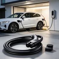 Prise CCS2 avec câble DC 80A 150A 200A 7 mètres, câble de charge rapide pour véhicules électriques, pour utilisation avec une station de charge pour véhicules électriques