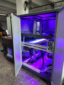 Photoresist devre veya lehim maskesi mürekkep açığa iş için çift taraflı baskılı kuru film UV LED pozlama makinesi - Product Image 5