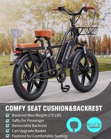 Kit de cadre en alliage d'aluminium pour vélo électrique de style néerlandais Bicicleta Eletrica Da Cidade Bicyclette électrique pour passagers enfants