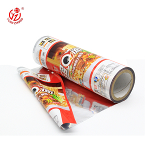 Rotolo di stampa di plastica del <span class=keywords><strong>Film</strong></span> d'imballaggio laminato dell'imballaggio dello spuntino di stampa su ordinazione del fornitore della cina per le tagliatelle istantanee/<span class=keywords><strong>Ramen</strong></span> - Product Image 4