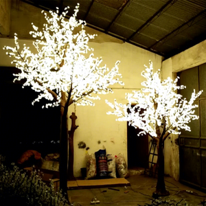 Luz LED para Árbol de Flores con Diseño de Flor de Cerezo para Exhibiciones de Iluminación Decorativa Comercial - Product Image 1