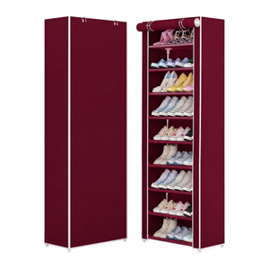 2026 New Fabric <b>Shoe</b> <b>Rack</b> Dust Proof Removable <b>Shoe</b> <b>Rack</b> Space Saving Multi Layer Height Enhancedshoe <b>Storage</b> <b>Rack</b> - Product Image 1