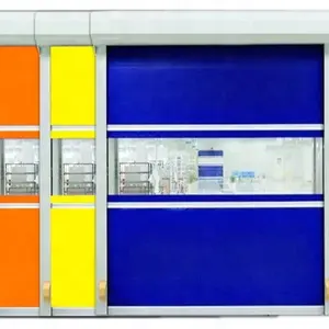 Fast Speed Door Interior Used Automatic PVC Roll Up Shutter Door