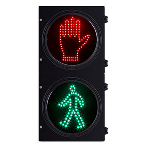 <span class=keywords><strong>Semáforo</strong></span> verde rojo de 300mm de la caminata del hombre del peatón - Product Image 3
