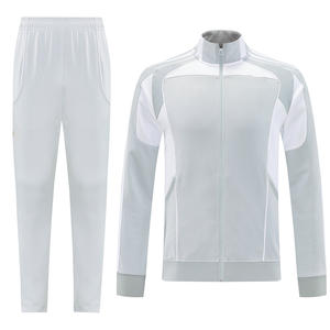 بسعر الجملة قميص تدريب كرة القدم للرجال بأكمام طويلة مقاوم للرياح وملابس رياضية - Product Image 1