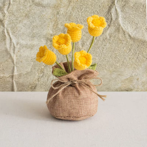 Porte-bougie <span class=keywords><strong>en</strong></span> coton personnalisé, mini bouquet, fournisseurs bon marché, papillon, crochet, fleur de graduation - Product Image 1