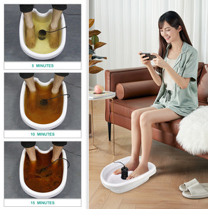 Ayak banyosu Spa detoks makinesi iyon dizi detoks banyo Spa ayak banyo ev taşınabilir özelleştirilebilir logo - Product Image 1