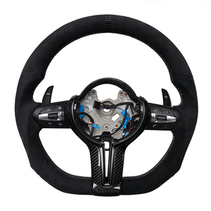 Volante de gamuza de alta calidad en oferta para BMW Serie 3 4 5 F30 F31 F32 F36 E92 F10 F11 F80 F82 M3 M4 X3 X4 X5 X6 - Product Image 1