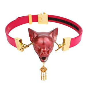 เข็มขัดหนัง FUNSM พร้อมที่ปิดปากซิลิโคนนิ่ม ของเล่นเกม BDSM ชุดที่ปิดปากคอสเพลย์ ของเล่นเซ็กส์สำหรับคู่รัก ราคาขายส่งจากโรงงาน - Product Image 5