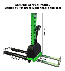 Nhà Máy Bán buôn điện nâng <span class=keywords><strong>Stacker</strong></span> 110V 220V 1ton xe tải <span class=keywords><strong>Pallet</strong></span> tự tải <span class=keywords><strong>Stacker</strong></span> - Product Image 6