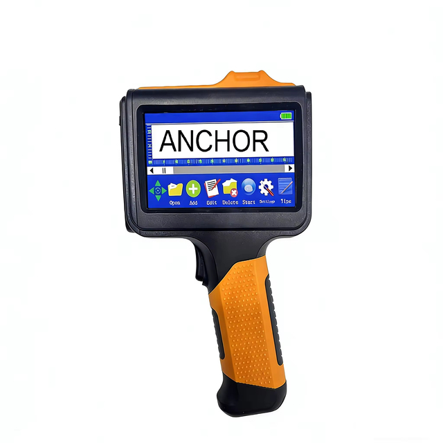 H81 12.7mm Single Pass Inkjet Printer, High Speed Automatic Coding Machine for Expiry Date Batch Number on Production Line