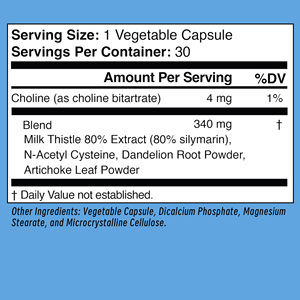 OEM Package Liver Detox Capsules Milk Thistle Extract Capsules Cleanse Detox Body Protect Liver Cell Function Herbal Formula - Product Image 2