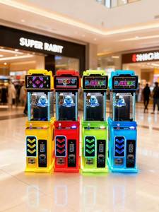 Máquina de Grúa de Juguetes Operada con Monedas con la Última Pantalla LED - Consola de Juego Arcade para Recoger Premios - Product Image 6