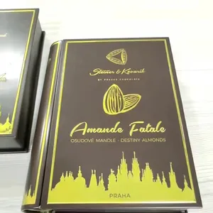 Caja de regalo creativa con forma de libro, con impresión europea, se puede personalizar según sus necesidades. - Product Image 4