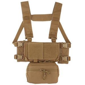 WOSPORT Cordura MK4 Chest Rig equipado con 5,56 + 9mm Mag Pack para juegos CS al aire libre - Product Image 3