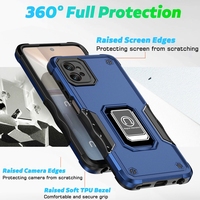 Coque de protection antichoc en TPU et PC avec béquille pour téléphone portable Motorola Moto G32 G42 G60 G22 G52