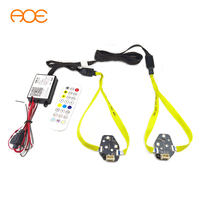 Livraison gratuite aux États-Unis, phare matriciel Ranger Raptor à LED RGBW contrôlé par application, 12V, changeant de couleur, AOE AOE-RGBW-204, 8000 lumens