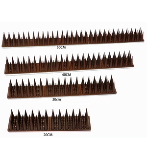 Dispositif de répulsion pour jardin <span class=keywords><strong>anti</strong></span>-oiseaux, <span class=keywords><strong>anti</strong></span>-chats, <span class=keywords><strong>anti</strong></span>-escalade, <span class=keywords><strong>anti</strong></span>-<span class=keywords><strong>souris</strong></span>, <span class=keywords><strong>anti</strong></span>-vieillissement, avec pointes <span class=keywords><strong>anti</strong></span>-griffures - Product Image 1