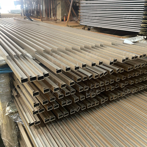 Perfil de Aluminio Anodizado 6063-T5 de Corte Personalizado por <span class=keywords><strong>Royen</strong></span> para Puertas de Armario de Vidrio Modernas y Delgadas y Decoraciones - Product Image 1