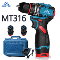 Ensemble de perceuse sans fil MAXTON MT316 16,8 V sans balais - OEM personnalisable, qualité industrielle, couple de 48 N.m, vitesse variable