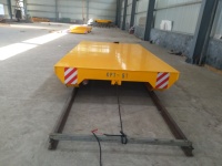 Nouvelle charrette plate à rail en acier de 5 tonnes, chariot de transfert à câble, télécommande sans fil à commande manuelle, capacité personnalisable