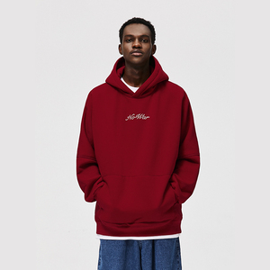 Sudadera con <span class=keywords><strong>Capucha</strong></span> de Forro <span class=keywords><strong>Polar</strong></span> Grueso de 400 g/m² con Logotipo Personalizado en Relieve, Sudadera con <span class=keywords><strong>Capucha</strong></span> de Doble Capa para Hombre, Tallas Grandes - Product Image 2