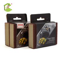 Bloc de sablage pour le nettoyage de la rouille, outil de cuisine, éponge de ponçage pour le nettoyage du fond des casseroles