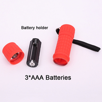 Mini lampe torche à 9 LED, portable, étanche, logo personnalisé en couleur, petite lampe torche porte-clés promotionnelle, cadeau pour le camping en plein air