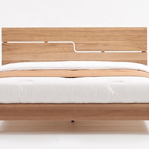 Juego de Cama Moderno de Madera Maciza de Fresno, Diseño de Hotel de Lujo, Fácil Montaje, Silencioso, para Apartamentos Ruidosos, Uso Comercial - Product Image 5