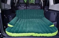 Matelas de camping gonflable moderne pour SUV, coussin et oreiller, lit d'air épais pour voiture, léger, pliable, surface en mousse floquée pour l'extérieur
