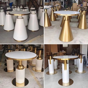 Gambe <span class=keywords><strong>per</strong></span> Base <span class=keywords><strong>Tavolo</strong></span> a Tromba <span class=keywords><strong>in</strong></span> Metallo con Design a Tulipano <span class=keywords><strong>per</strong></span> Piani <span class=keywords><strong>in</strong></span> <span class=keywords><strong>Marmo</strong></span>, Legno e Pietra Sinterizzata Prodotte da Foshan Hardware Furniture Work - Product Image 5