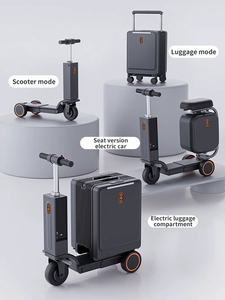 Valise trolley amovible MGB avec batterie intégrée pour voyage, affaires, école, bagages électriques, scooter - Product Image 2