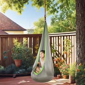 Nouvelle <span class=keywords><strong>chaise</strong></span> à <span class=keywords><strong>suspension</strong></span> <span class=keywords><strong>pour</strong></span> enfants avec coussin gonflable <span class=keywords><strong>hamac</strong></span> oscillant <span class=keywords><strong>pour</strong></span> enfant <span class=keywords><strong>pour</strong></span> l'application suspendue de camping en plein air - Product Image 4