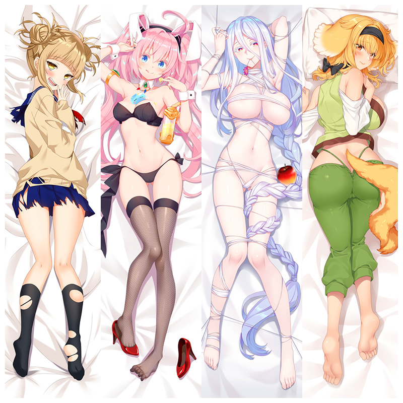 Sublimación personalizada sexy cuerpo almohada dakimakura doble cara dakimakura anime dakimakura cuerpo almohadas Otaku Hentai almohada C