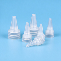 Bouchon à vis en plastique PP 18/410 20/410 24/410 28/410 avec embout anti-déversement pour bouteilles de boissons