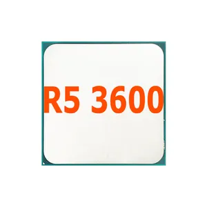 Для AMD Ryzen 5 3600 R5 3600 шестиядерный процессор с двенадцатью резьбой 3,6 ГГц процессор процессора 7 нм 100-000000031 65 Вт L3 = 32 м разъем AM4