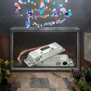 इलेक्ट्रिक ड्रॉप बोल्ट लॉक एल्यूमीनियम मिश्र धातु सामग्री लकड़ी के दरवाजे समर्थन और स्थिति संकेत आउटपुट BL-3000 - Product Image 3