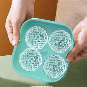 Molde de Silicona 3D Ecológico y Portátil para Cubitos de Hielo, de Grado Alimenticio, con 6 Cavidades, para Hacer Helados, con Logotipo Personalizado, Sostenible y Reutilizable - Product Image 4