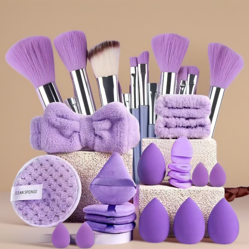 33 pcs purple set